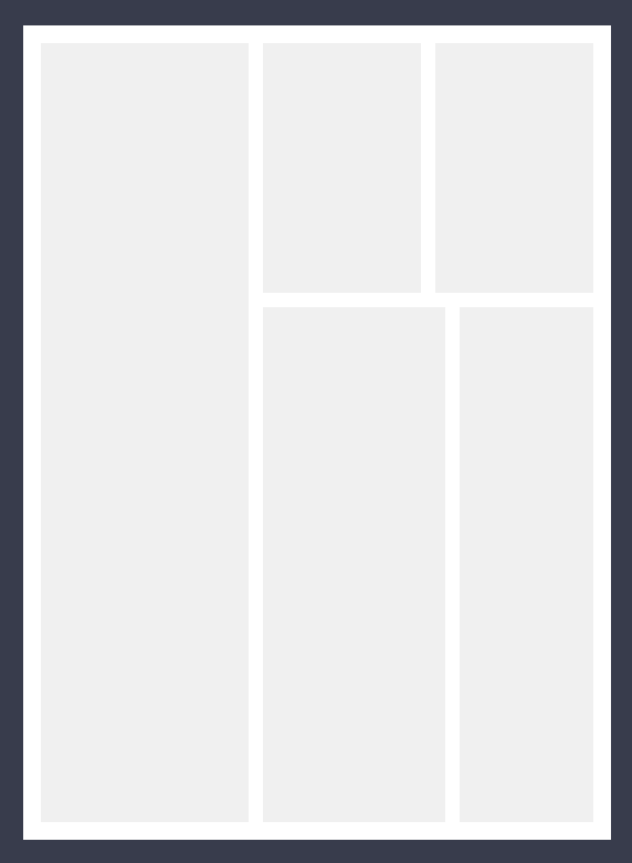 CSS Grid representation of Spider-Man 121 layout featuring panels spanning multiple rows and columns CSS Grid representation of Spider-Man 121 layout featuring panels spanning multiple rows and columns
